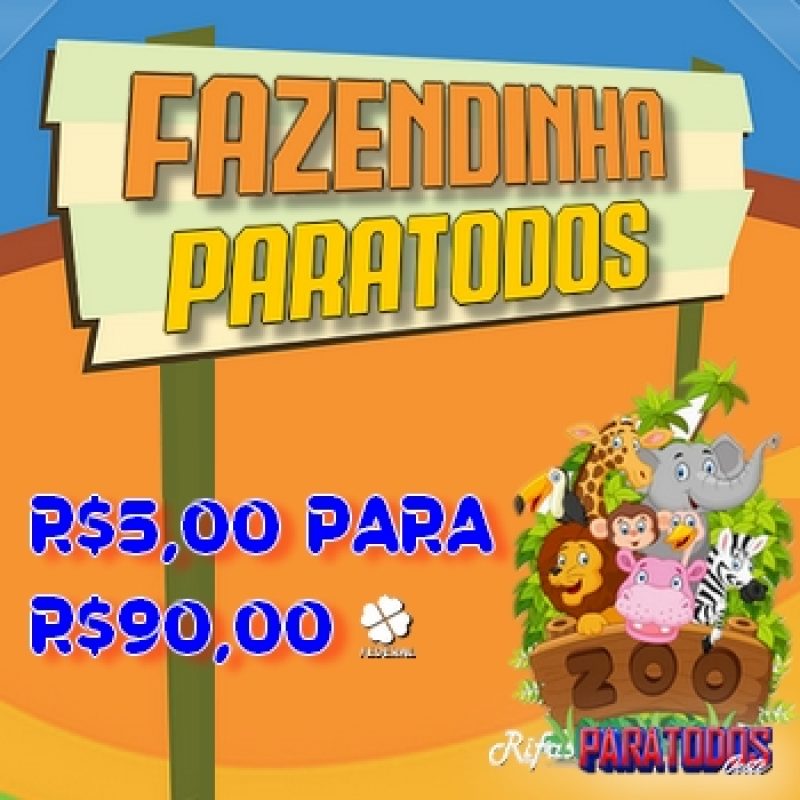 Fazendinha 05,00 PARA 90,00